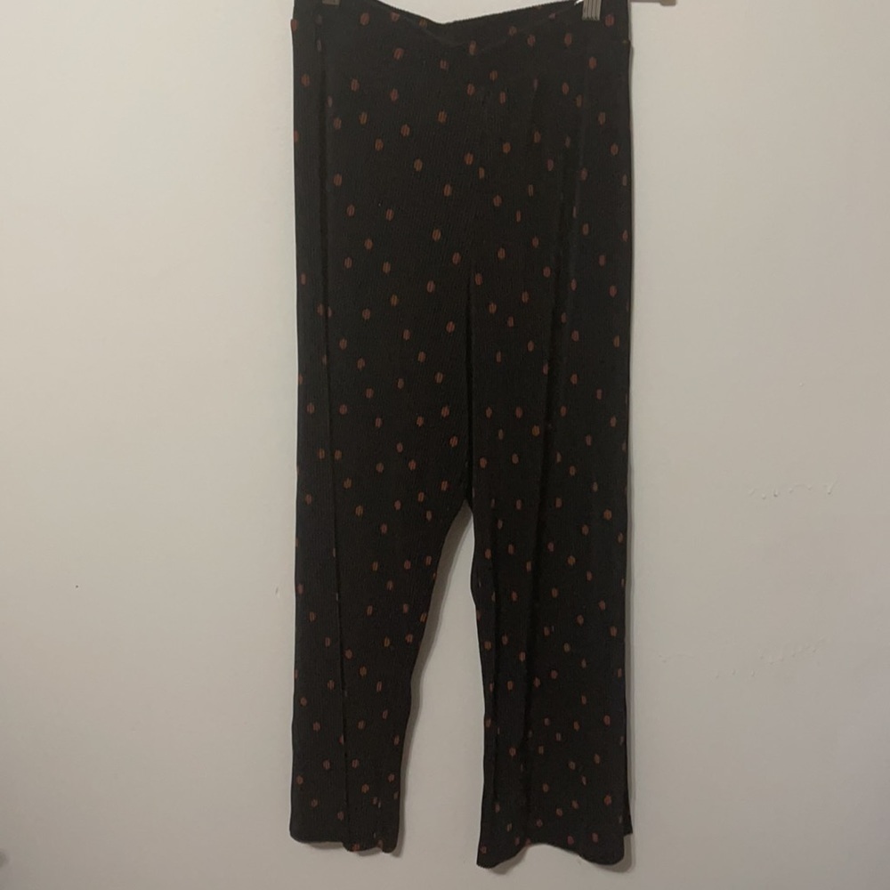 TOPSHOP Spot Plissé Trousers - Picture 4 of 5